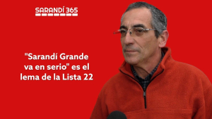 "Sarand&iacute; Grande va en serio" fue la consigna de la Agrupaci&oacute;n Juan Justo Amaro Peralta al inaugurar su Comit&eacute;