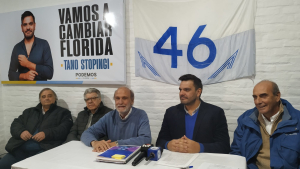 Agrupaci&oacute;n Herrera Heber y "Podemos" celebraron acuerdo para impulsar candidatura de Cayetano Stopingi a Intendencia