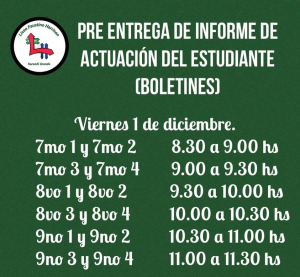 Fijaron para el viernes pre entrega de boletines en Liceo de Sarand&iacute; Grande