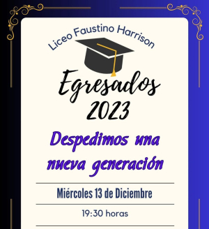 El mi&eacute;rcoles se celebrar&aacute; la Fiesta de Egresados 2023 del Liceo de Sarand&iacute; Grande