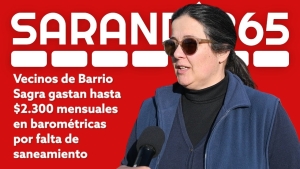Vecinos de Barrio Sagra gastan hasta $2.300 mensuales en barom&eacute;tricas por falta de conexi&oacute;n al saneamiento