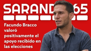 &ldquo;Me llena de alegr&iacute;a y ganas de seguir trabajando&rdquo; afirm&oacute; Facundo Bracco sobre su destacada votaci&oacute;n en elecciones municipales