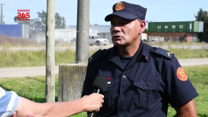 Cabo Omar Delgado se retirar&aacute; tras cuatro a&ntilde;os al mando de Bomberos en Sarand&iacute; Grande