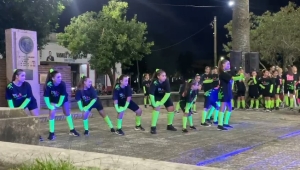 La Plaza Gallinal fue escenario de espect&aacute;culo de fin de cursos de coreograf&iacute;a