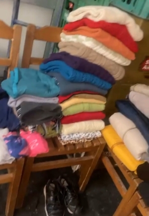 Con rotundo &eacute;xito se desarrolla campa&ntilde;a solidaria de abrigos en Cantina del Centro Social 12 de Octubre de Sarand&iacute; Grande
