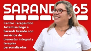 Artemisa lleg&oacute; a Sarand&iacute; Grande con masajes antiestr&eacute;s, acupuntura y otras terapias para mejorar el bienestar integral